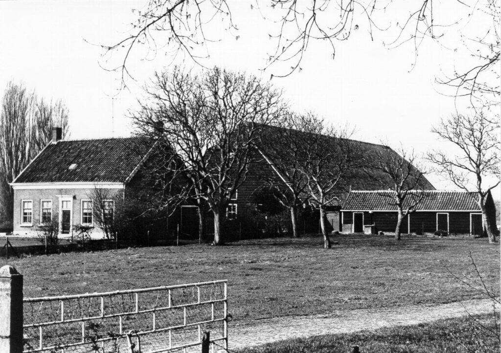 Boerderij Klein Frankrijk 1964 - foto Collectie Bitter-van Opstal